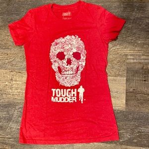 Tough Mudder skull and roses Tshirt